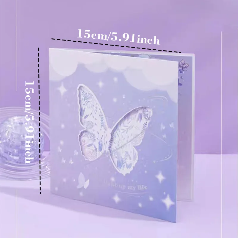 Purple Butterfly Birthday Pop Up Card,PVC graceful butterfly swaying Flower 3D Greeting Card Gift for All Occasion