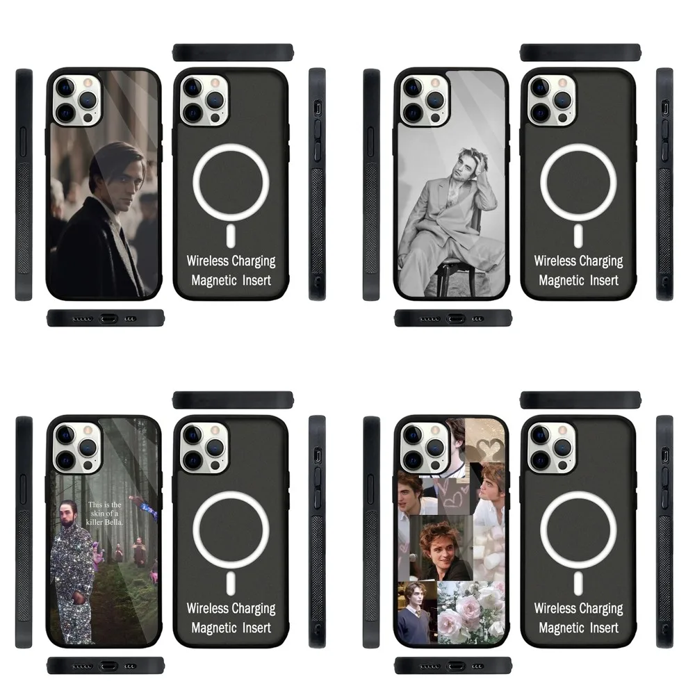 Robert P-Pattinson Funny Phone Case Strong Magnetic For IPhone 16,15,14,13,Pro,Max,Plus,11,12,Mini For Magsafe Wireless Charging