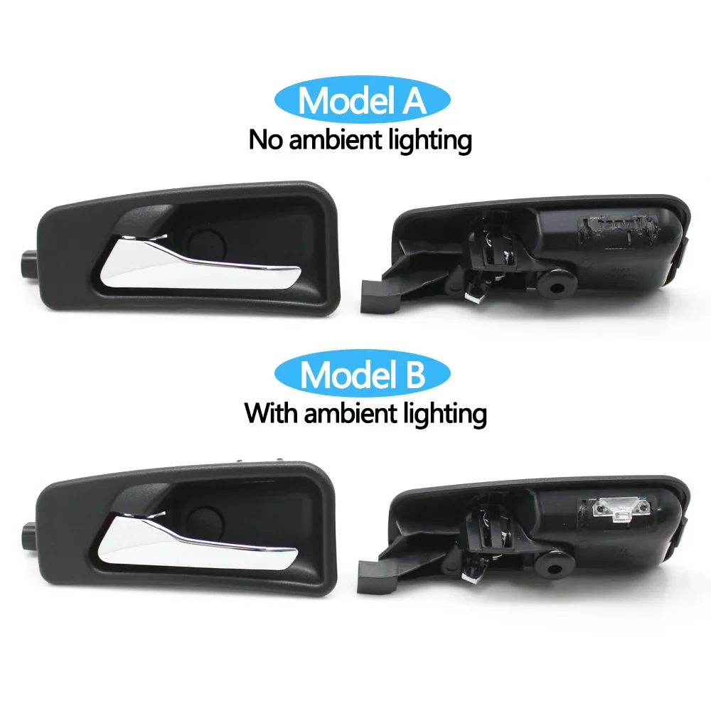 Upgraded Chrome Car Inner Front Rear Left Right Door Pull Handle Assembly For Mercedes Benz G Class W463 2004-2018