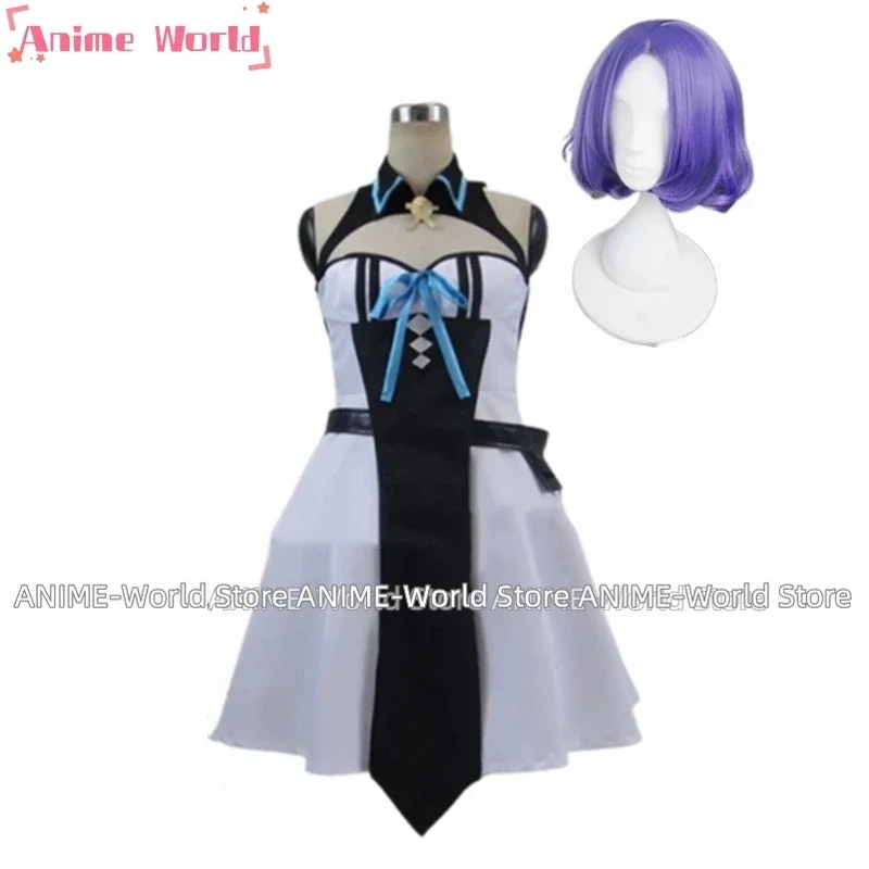 

《Custom size》Anime Chess Belle vampire Cosplay Costume Wig Dress