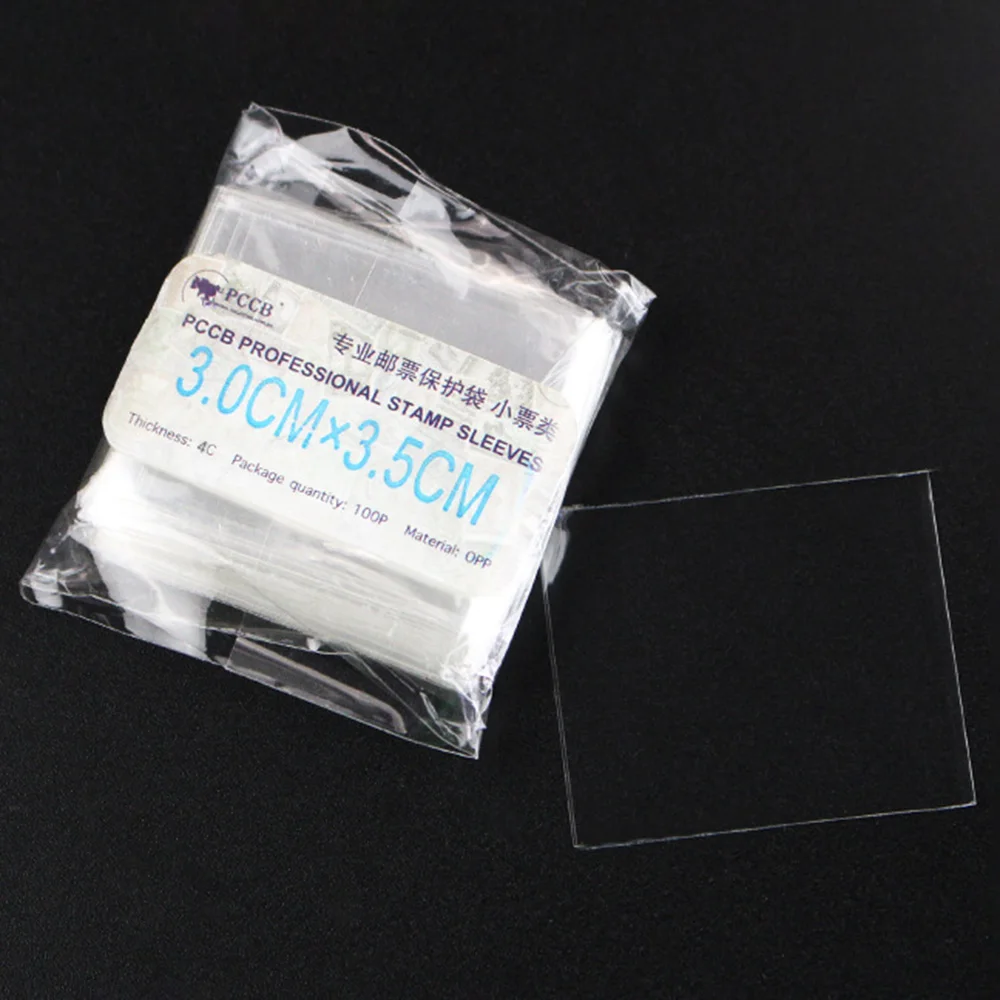 

100Pcs Small Ticket Pouch Small Ticket Pouch Protective Bag Self Sealing Small Plastic Bag For Candy Packing Resealable Bags