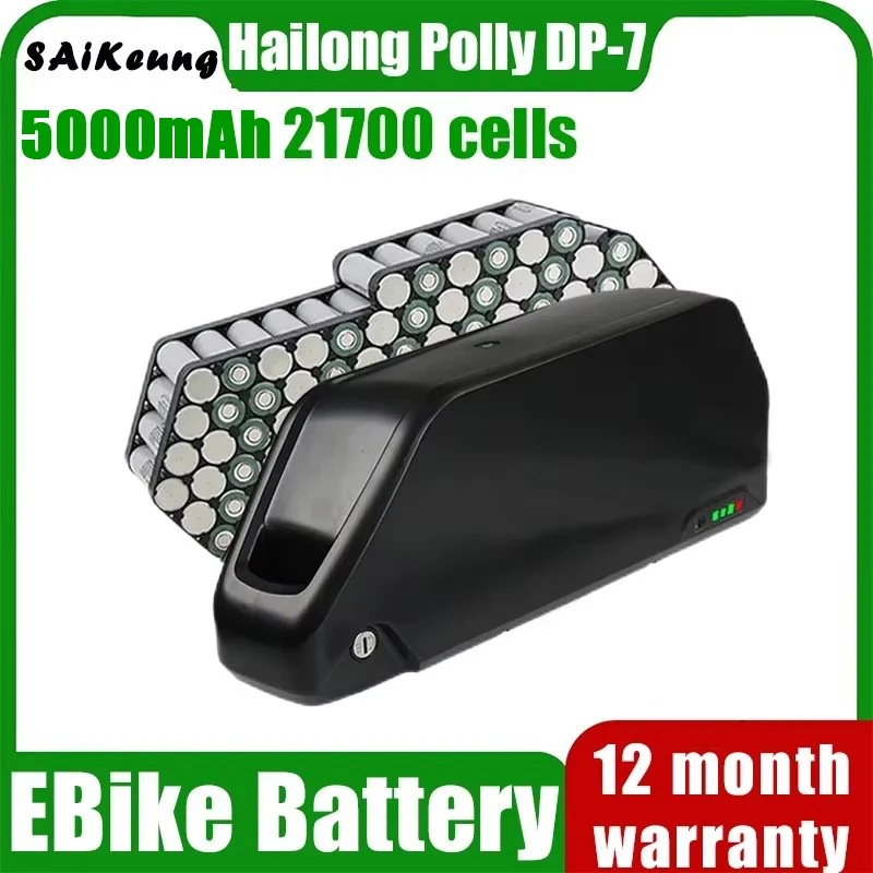 Cham 36 60 52v 48v 72v 45ah 60ah Battery Hailong Polly Dp7 E-bike 20s 30ah 50ah 40 35ah 25 20ah 2000w 3000w rider Ebike Battery view 6