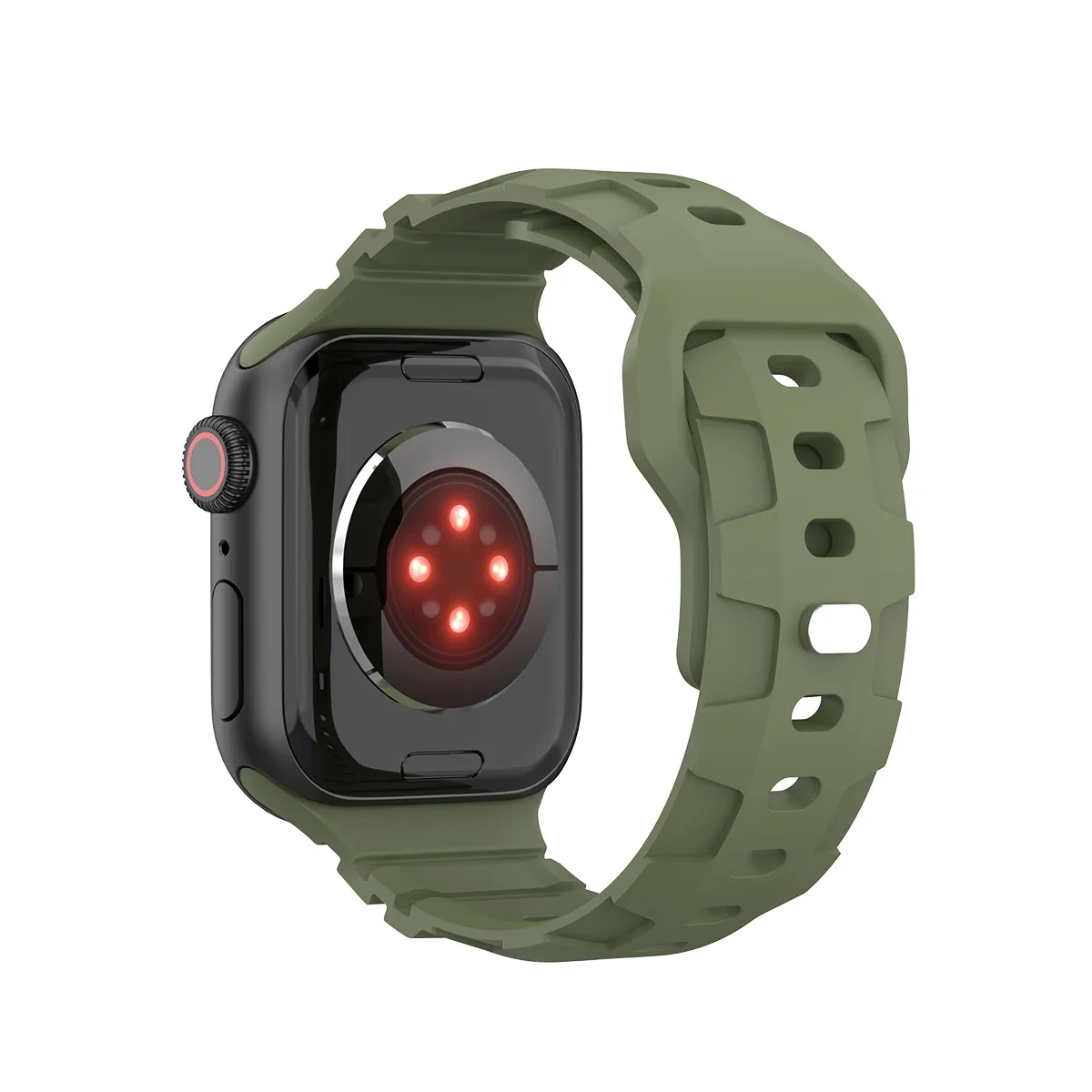 Silicone Strap For Apple Watch Band 44mm 45mm 38mm 41mm 42mm Wristband Bracelet For iWatch Series SE 8 7 6 5 4 3 Ultra Band 49mm