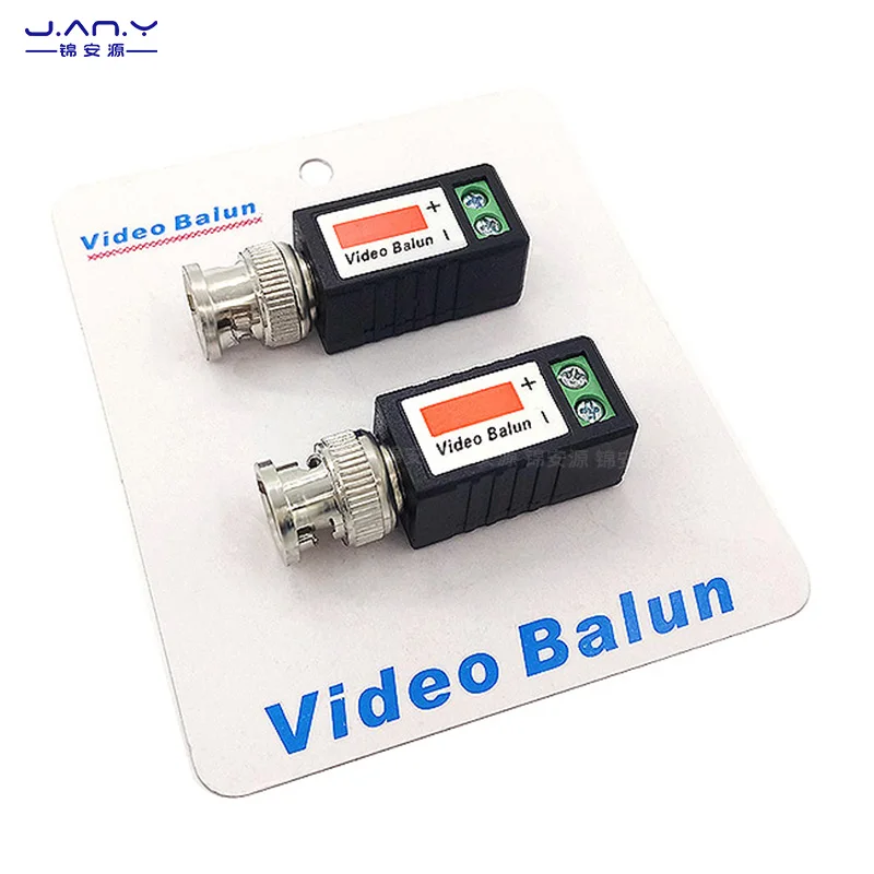 Vídeo BNC Transmission Filter, Monitoramento Anti-Interference Network Cable Extension, Untwisted Pair Transmitter, 202K UTP