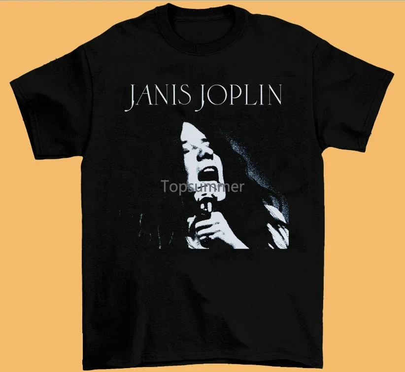 

Футболка Janis Joplin, забавный популярный дизайн, вдохновленная футболка,!