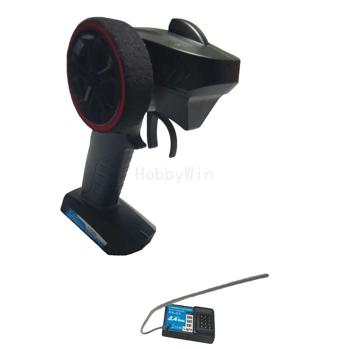 TX T8192A +RX -G3 3채널 2.4G 무선 조종 세트 RC 레이싱카 버기 트럭 스피드 보트 선박 요트