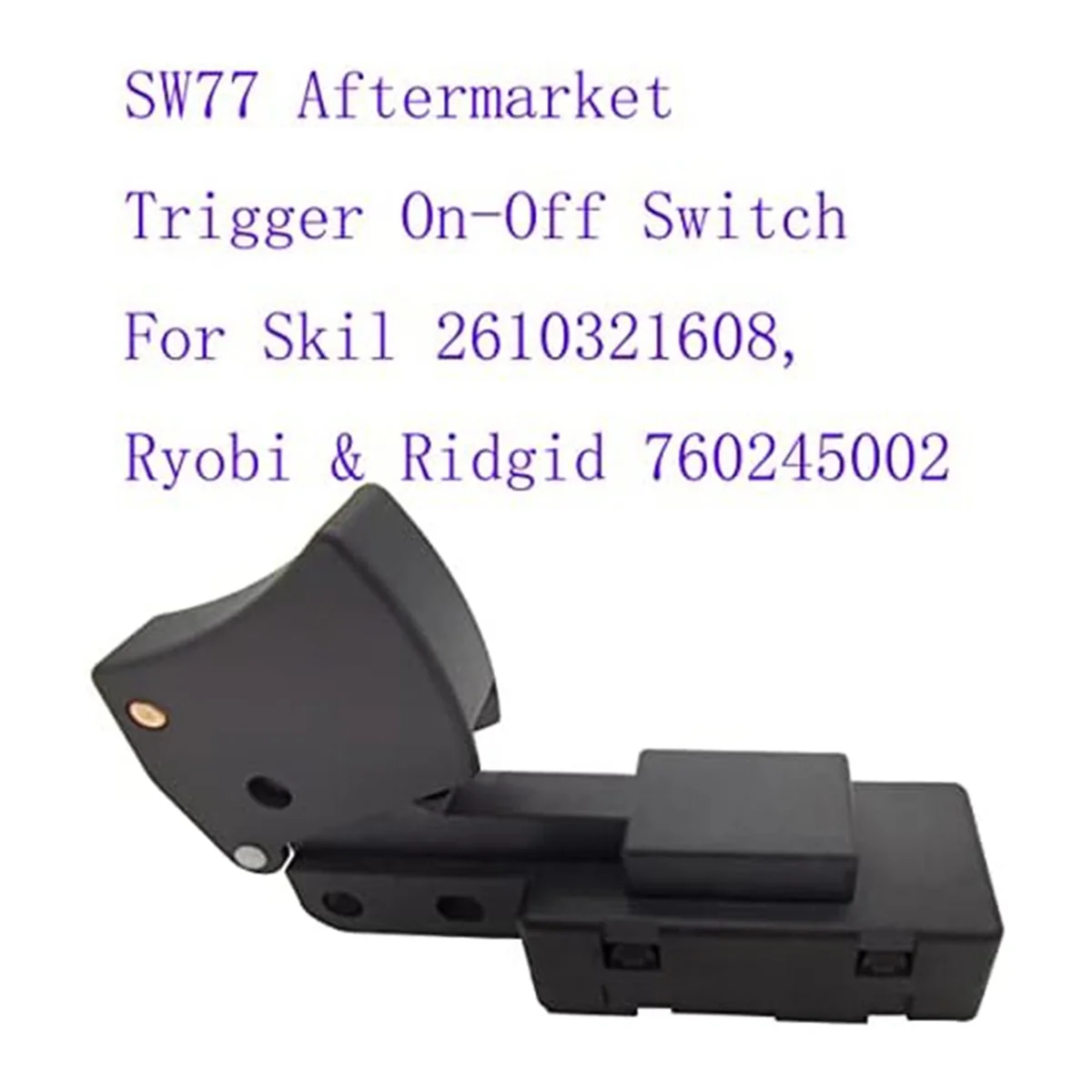 Tools Aftermarket Trigger Switch Cutting Machine Switch for Skill 2610321608 Ryobi Ridgid 760245002