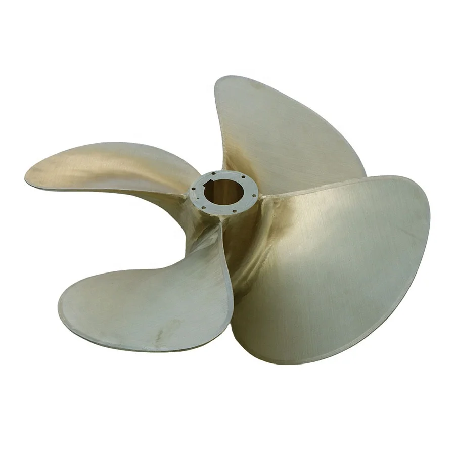 

Marine boat propeller bronze 4 blade high speed propeller for yacht