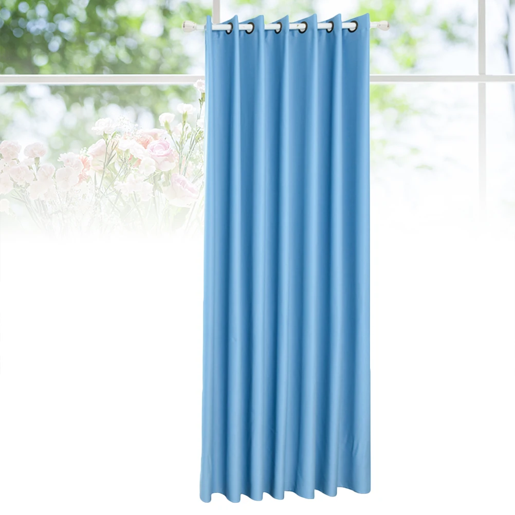 

1pcs Blackout Curtains 140X245Cm Pink Premium Polyester Flower Print Sheer Window Curtain For Bedroom Bathroom Door Scarf