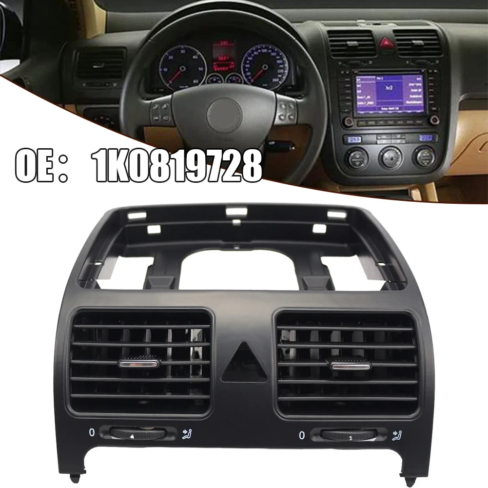 Panel Center Air Outlet Panel Car Interior Central Air Outlet Panel For GOLF MK5 2004-2009 For RABBIT 2006-2009