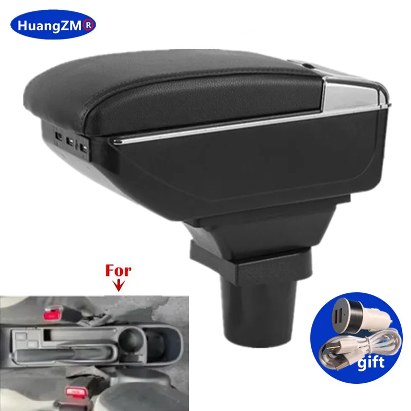 

For Toyota Yaris 3 Car Armrest Box For Toyota Hybrid / Yaris Vitz Armrest Box Central Storage box Retrofit Car Accessories
