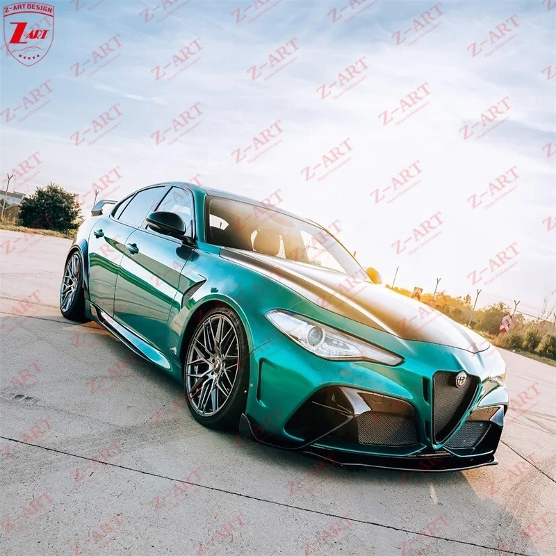 Z- Giulia GTAM Body Kit per Alfa Romeo Giulia Racing Body Kit per Giulia 2016-2021 Facelift Body Kit Paraurti stile GTAM