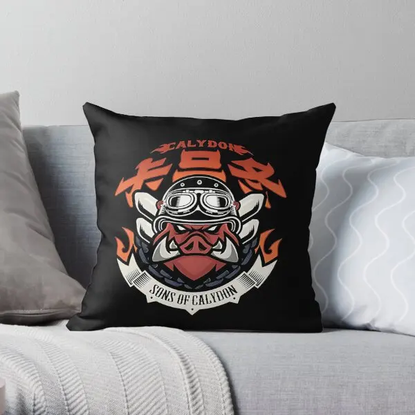 

Sons Of Calydon Faction From Zzz Printing Throw Pillow Cover Cushion Waist Throw Fashion Sofa Pillows not include One Side