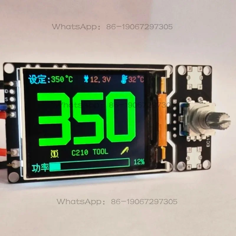 

Цветной экран, плата управления T12, интеллектуальная станция для сварки с постоянной температурой 245/210, цифровой дисплей 936, высокомощная сварочная станция