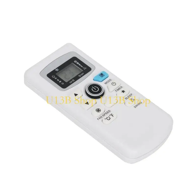 U13B Ergonomic Remote Control Compatible for TMPAC08E3, TMPAC12E4 Comfort Holding