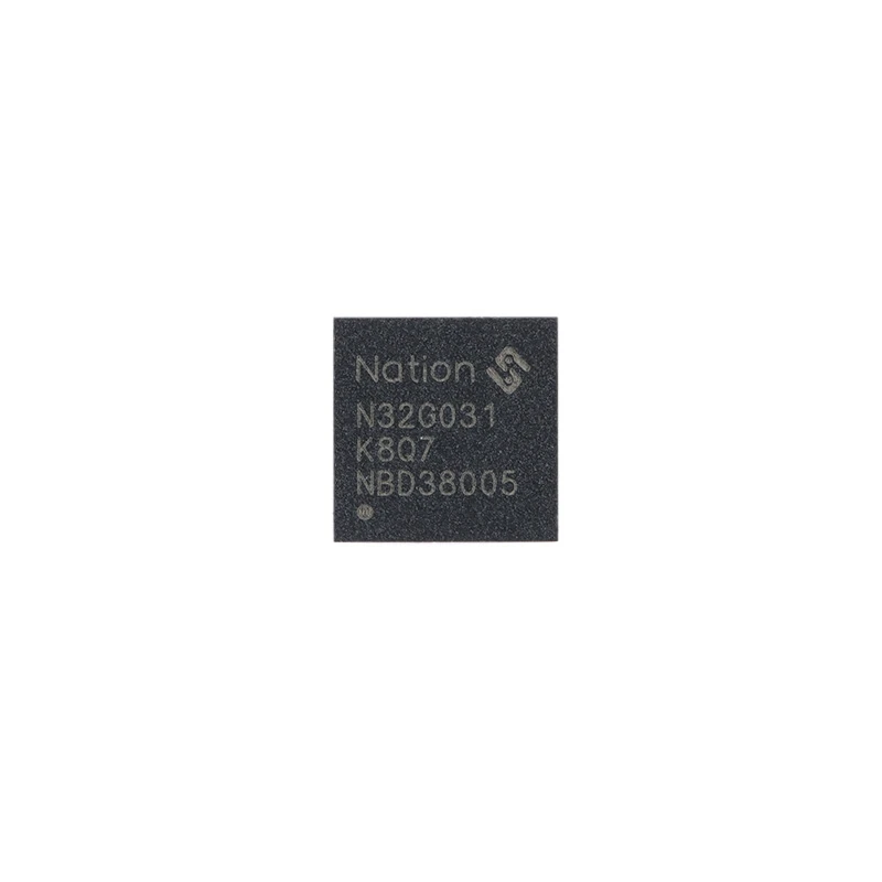 N32G031K8Q7-1 5pcs/Lot 100% New N32G031 N32GO31 N32GO31K8Q7-1 QFN32 Replace STM32F030F4P6 MCU