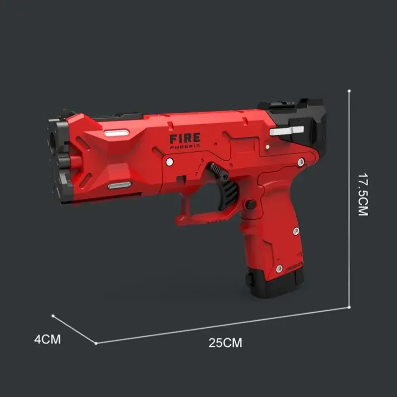 Lanzador de pistola de juguete para niños, eyección de carcasa, pistola de bala suave, lanzamiento continuo sin carga, pistola de tiro de arma CS, juguete para juego al aire libre