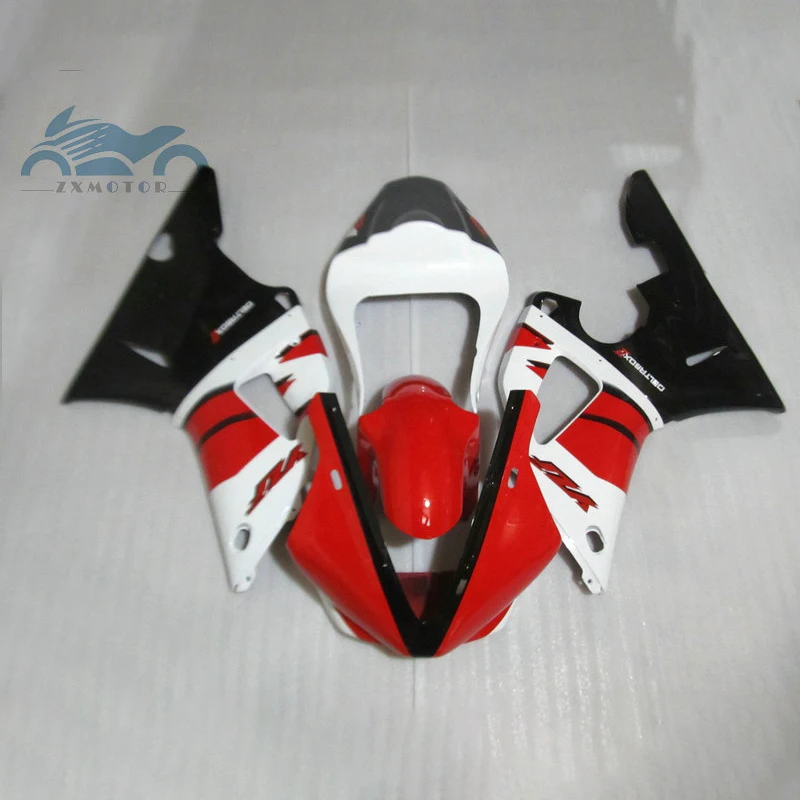 

Customized motorcycle fairings Kit Fit for YAMAHA 2000 2001 YZFR1 YZF R1 00 01 aftermarket ABS fairing set red black bodywork