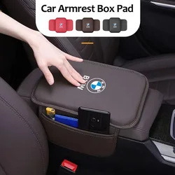 Car Armrest Box Pad Leather Arm Rest Protection Mat For BMW E30 E38 E39 E46 E60 E61 E90 X1 X3 X4 X5 X6 E70 E83 X5 F10 F30 F32