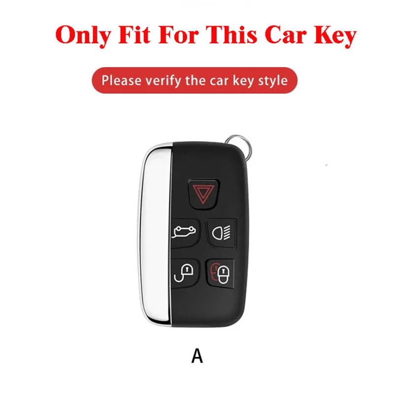 TPU Leather Car Key Cover Case For Land Rover Range Rover Sport Evoque Freelander 2 Jaguar Velar Discovery 4 XF XJ XJL XE C-X16