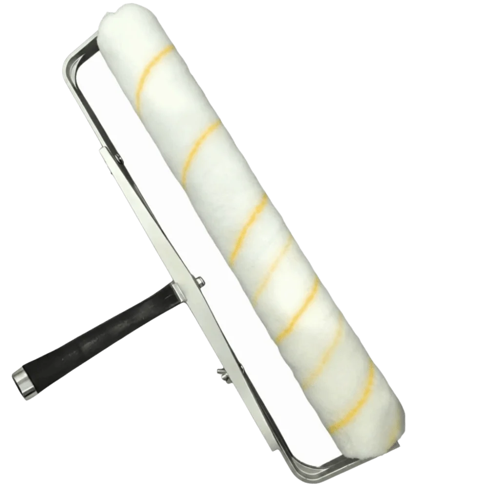 Easy To Clean Paint Roller Adjustable Detachable Painting Brush 18 Inch Width 1/2 Inch Fluff Roller Brush Floor Finishing