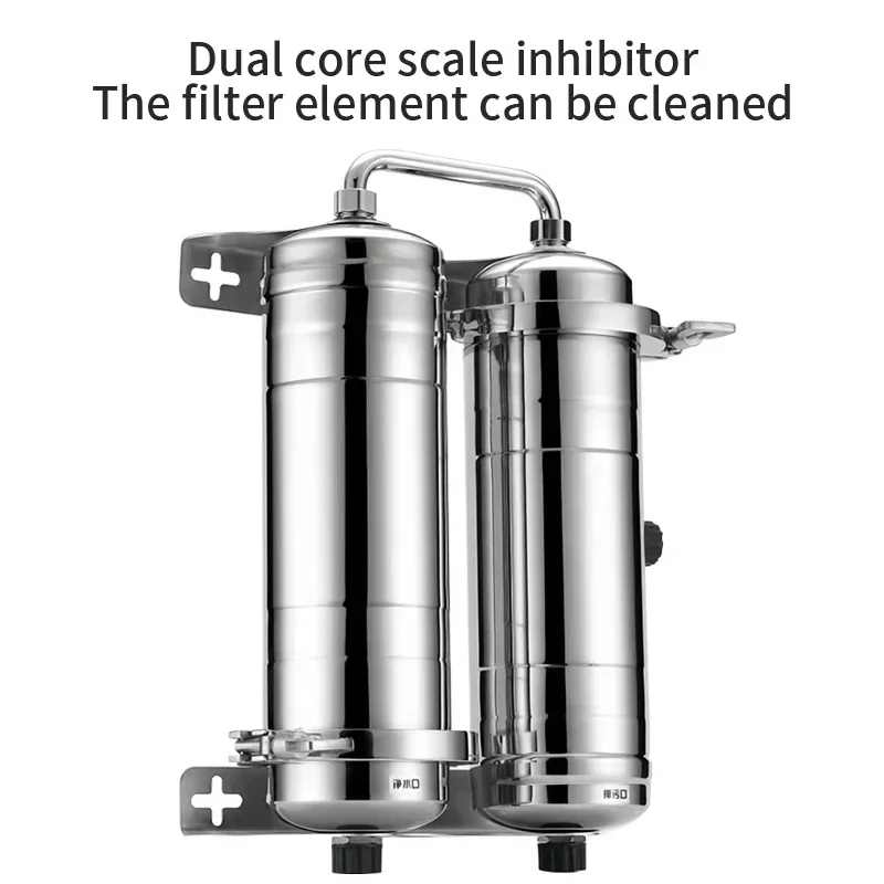 2025 Double Core Ultrafiltration Water Purifiers Drinking Tap Well Water Filters Household Commercial Water Carbon Sediment Filt