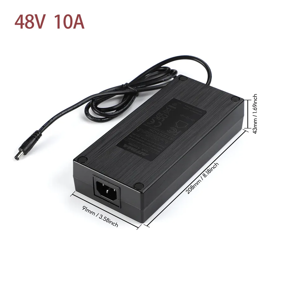 AIYIMA オーディオ GaN 48V 10A/5A DC 電源充電器アンプ電源アダプタ