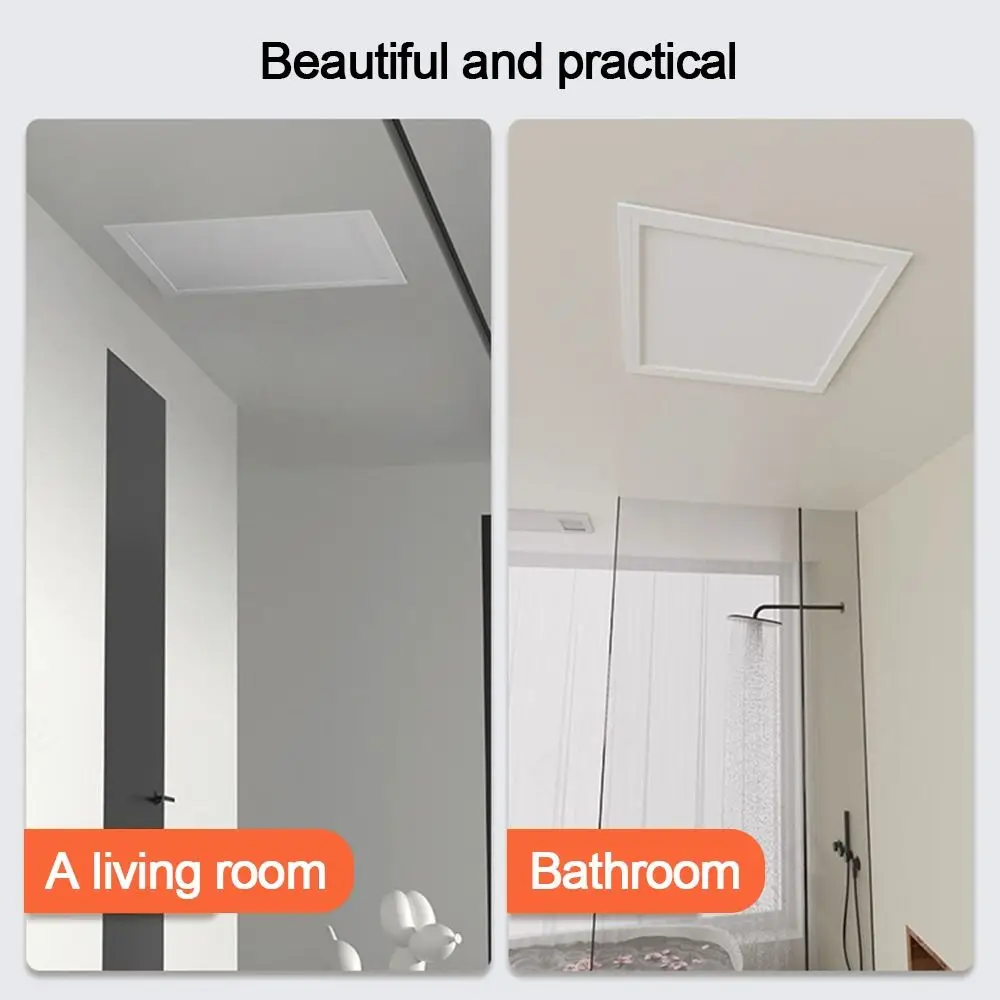 Inspection Port White Access Panel Door Plastic Removable Opening Flap Cover Plate Hinged Access Hatch Doors Wall Ceiling