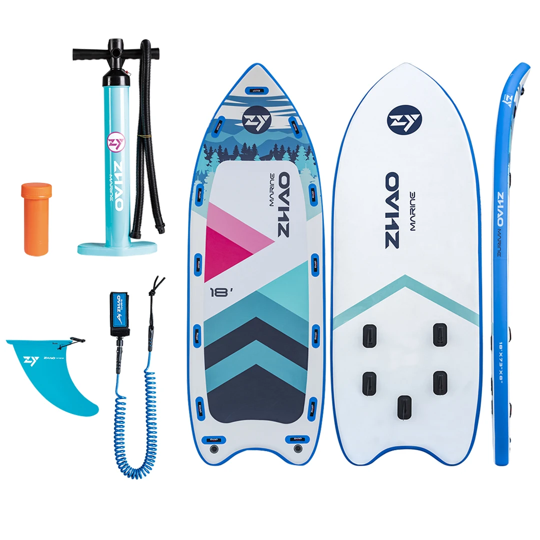 

Customized Hot Selling Inflatable SUP Stand up Paddle Board Waterplay Surfing