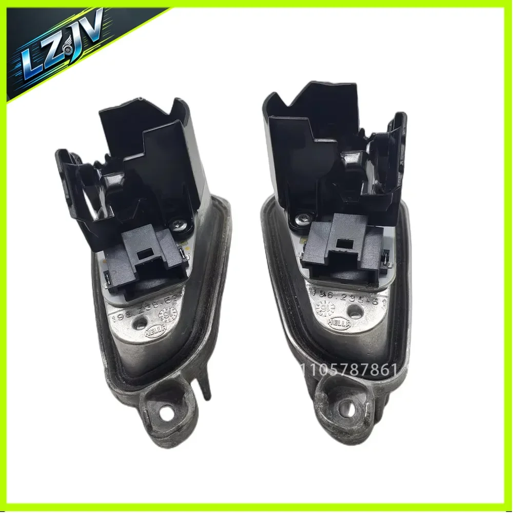 LZJV NEW Headlight Daytime Running Light LED Module Angel Eyes 19623551 19623552 For Renault Kadjar 2017 2018 2019