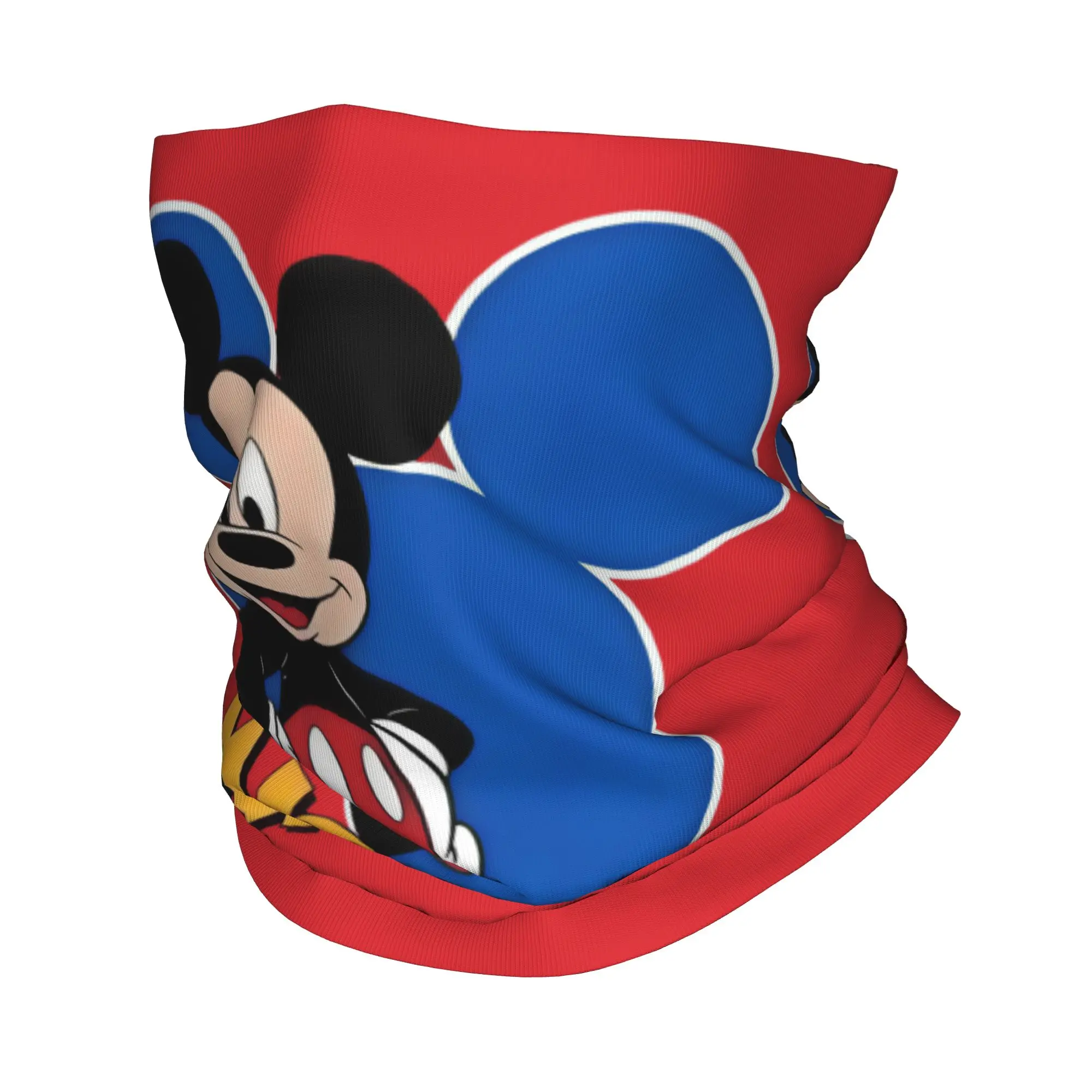 

Custom Cartoon Minnie Mouse Mickey Mouse Movies Winter Headband Neck Warmer Men Women Tube Scarf Classical Face Bandana Gaiter