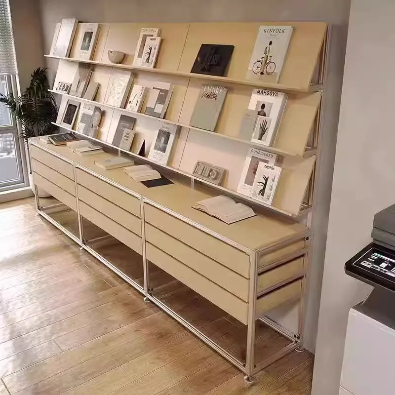 Aluminum Profile Display Cabinet Shelf Display Shelf Jewelry Birch Nakajima Display Shelf Exhibition