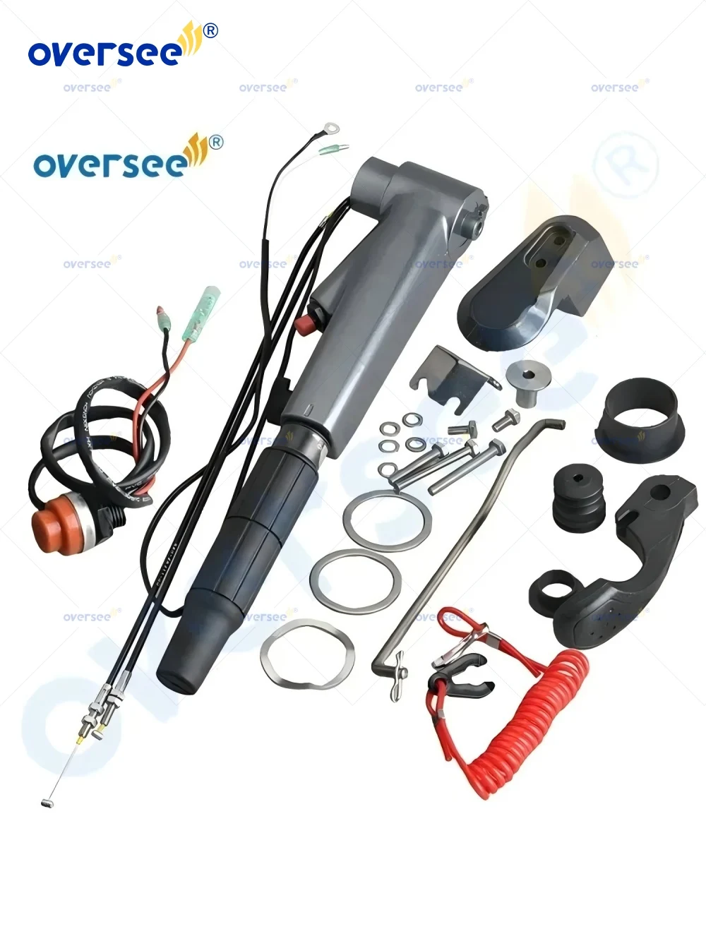 

Oversee 6AH-W0084-00 Handle Steering Assy for Yamaha Outboard 4-stroke F15 F20 15HP 20HP