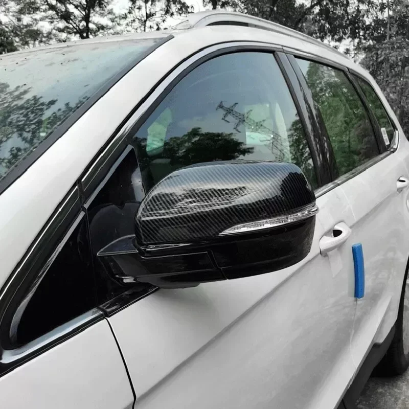 

For Ford Edge 2015 2016 2017 2018 2019 2020 2021 Rearview Mirror Cover Body Kit Accessories