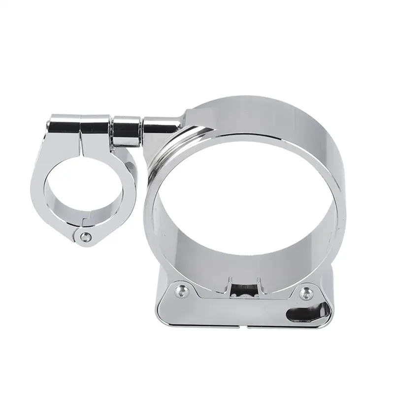 Durable-Motorcycle Side Meter Bracket Side Mount Instrument Bracket For -Davidson XL883/1200C/N/L/R X48