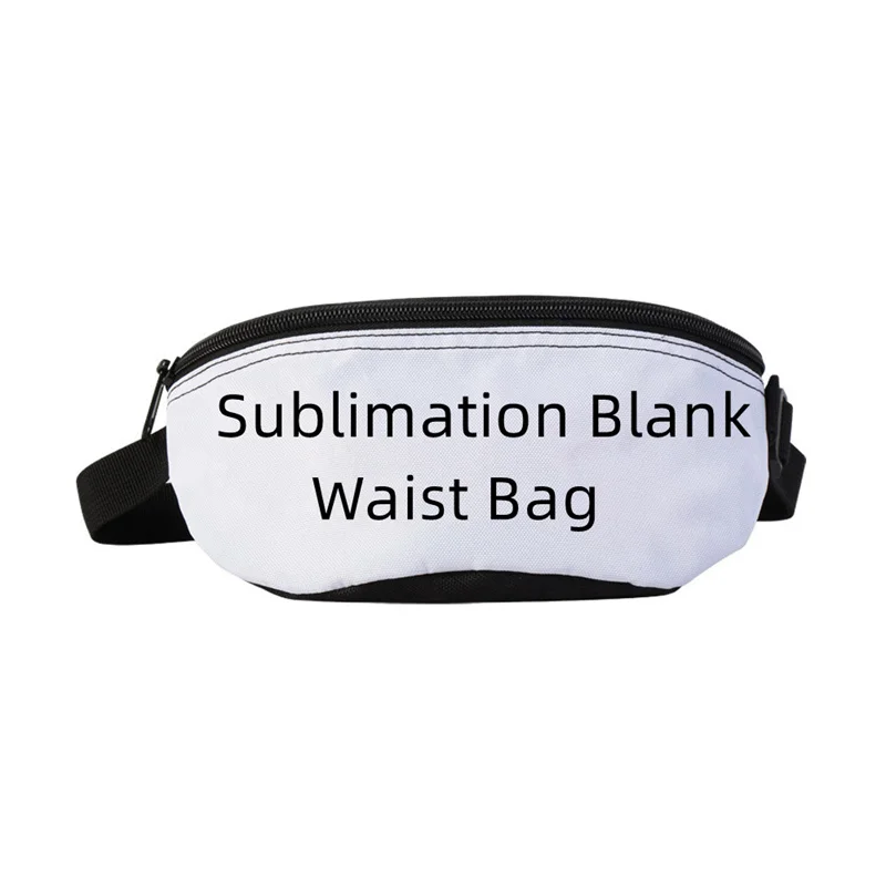 

Sublimation Blank Sport Waist Bag Outdoors Running Fanny Pack for Women and Men with Adjustable Strap Traveling Purse