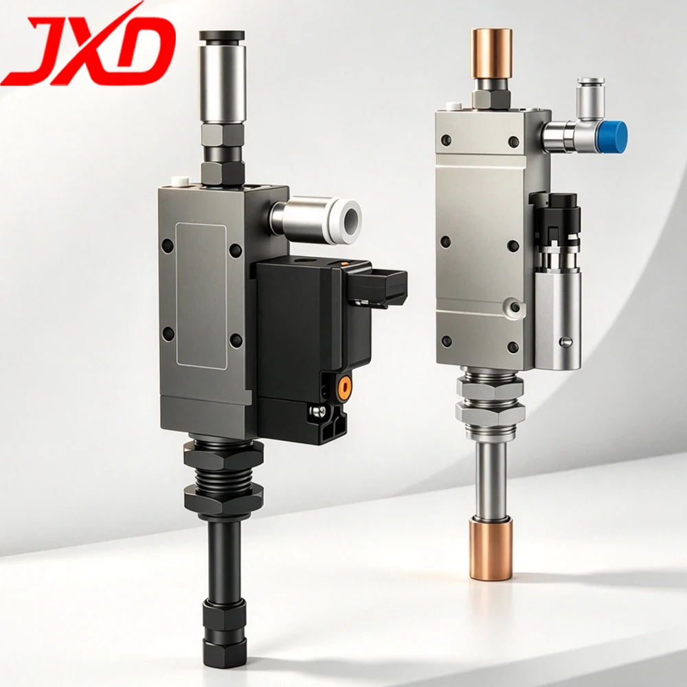 AKVC Series High Frequency Vacuum Blade Cylinder with Solenoid Valve Buffer Rod Push Rod Type Vibration Suction Cup Pneumatic