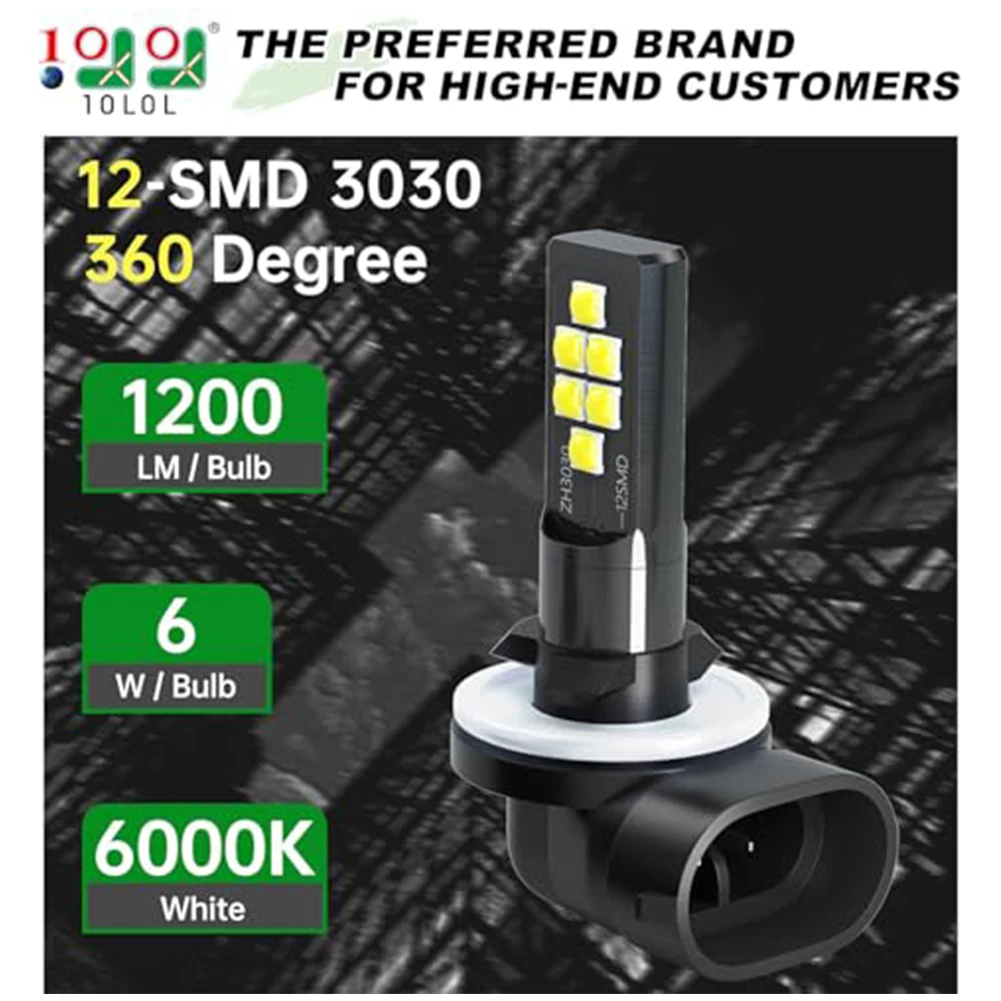 Easy Install LED Light Bulb As Shown In The Figure Ultra Bright LED Bulb Long-lasting Solution Golf Cart Lighting