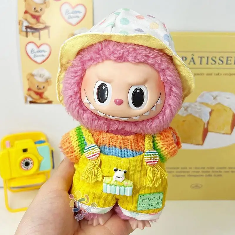 

Clothes for Labubu3.0 Baby Clothes Labubu 3rd Generation Baby Clothes for 1st and 2nd Generation Sitting Party Rubbing 17cm