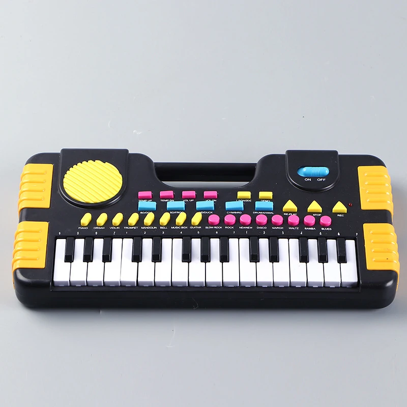 Clavier de piano électronique portable pour enfants, jouets musicaux pour bébés, 31 prédire