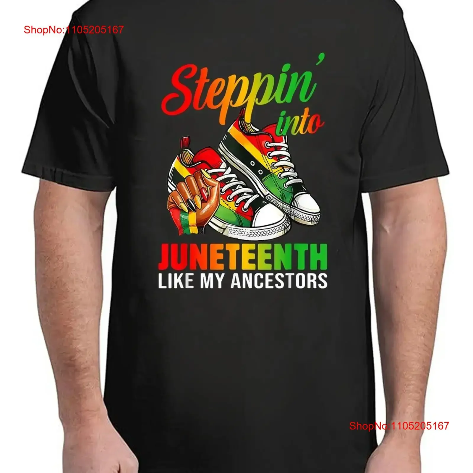 Juneteenth Afro Woman Black Sneakers Men T Shirt Adult Look S 4XL vintage Washed Stylish fashion Slightly homme streetwear