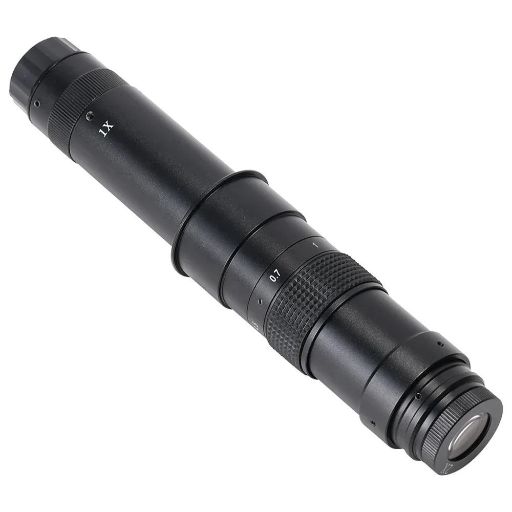Optical 300x High Scene Depth Lens CCD Camera Electron Microscope Lens Single Tube 0.7X-4.5X Continuous Zoom Confocal