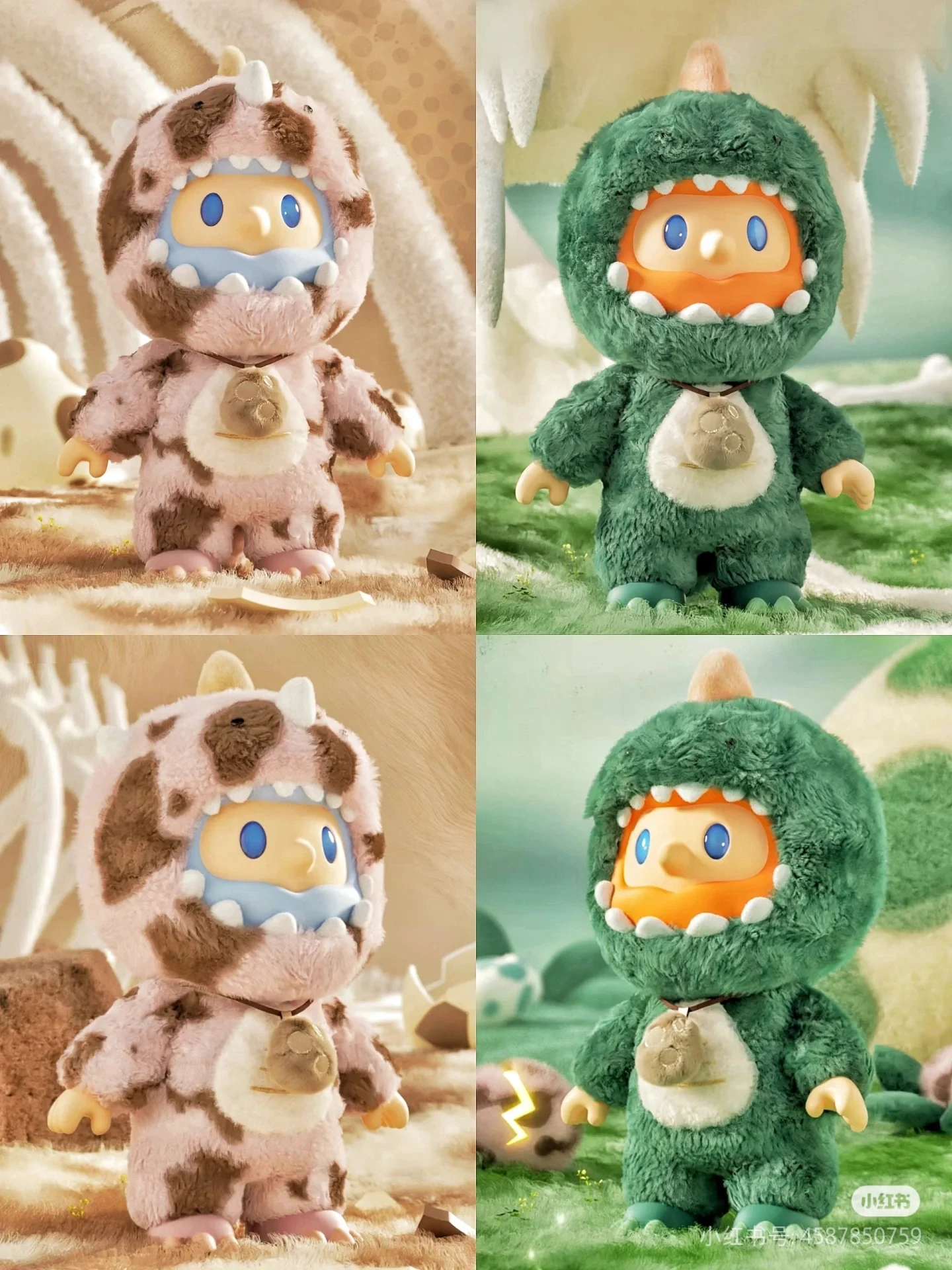 Vinyl Farmer Bob Furry Spot-Dino Bob&Furry Rex-Dino Bob Series Vinyl Doll Action Figures Toys Collectible Model Kids Xmas Gift