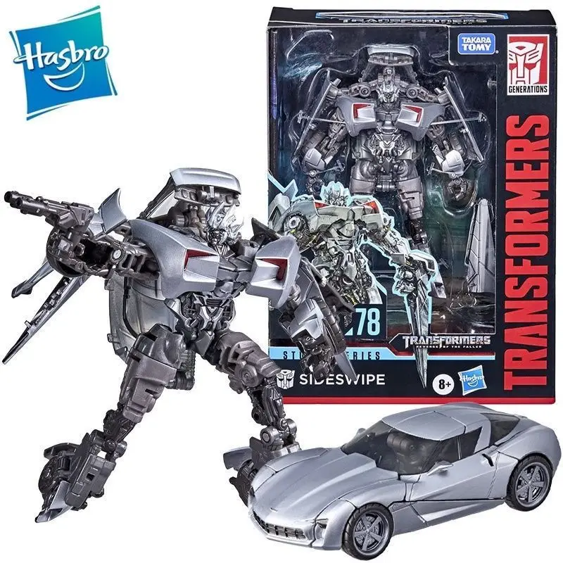 

В наличии оригинальные Hasbro Transformers Studio Series Sideswipe SS78, экшн-фигурки, игрушки, коллекция кукол, модель, игрушки для хобби, подарок