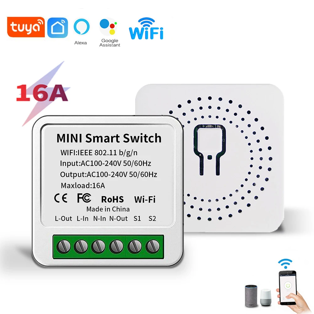 16A Mini Wifi Switc… - image