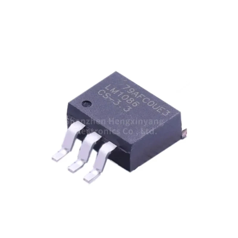 10PCS/LOT   LM1086CSX-3.3 LM1086CS-3.3 TO 263-3 Original voltage regulator IC