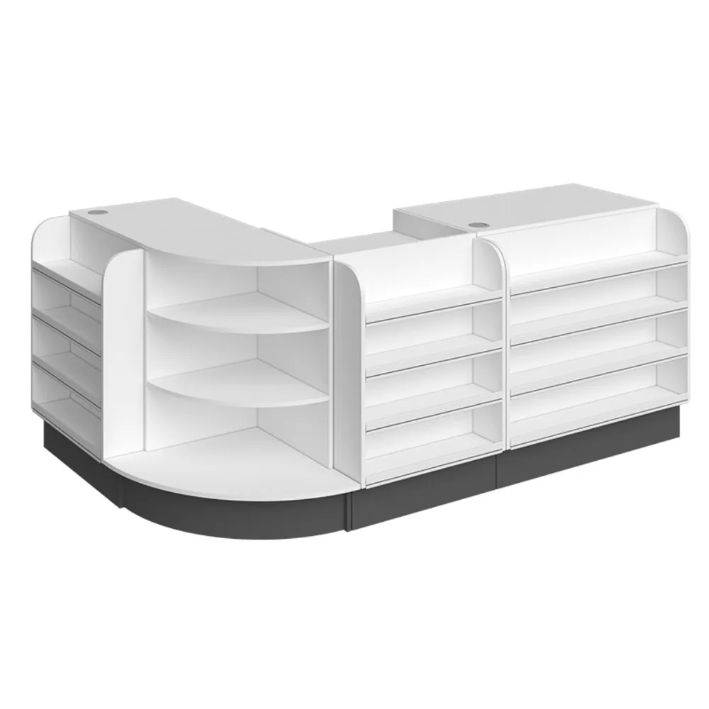 Lemei convenience store supermarket checkout page Maternal and infant store Pharmacy counter Shop corner Simple modern small bar