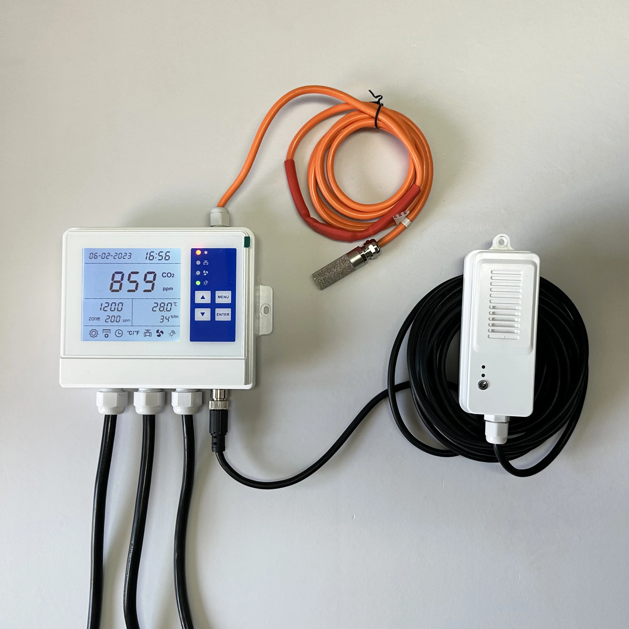 

IP67 mushroom grow controller for CO2 ventilation and humidifier 2 in 1 mushroom grow CO2 controller