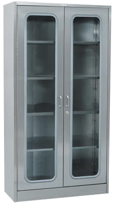 Lockable Stainless Steel Medical Instrument Cabinet Hospital Furniture For Secure Storage