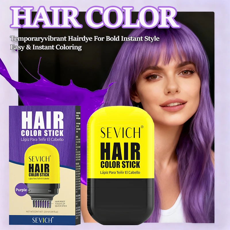 Temporary Hair Color Stick  Hair Dye Stick Diy Disposable Hair Dyeing Pen Tool Washable Dye Brush For Cosplay DIY Styling Gift